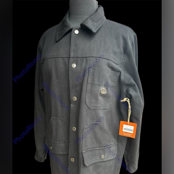 NEW - NWT - Black Poler Scappoose "Camp Vibe" Jacket in Durable Canvas & Flannel - Picture 6 of 14